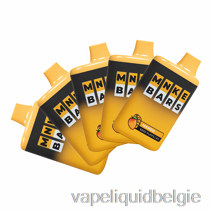 Vape België Mnke Bars 6500 Wegwerp (5-pack)